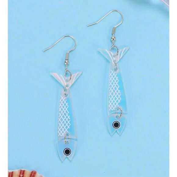 Fish Earrings - Picture 3 of 6